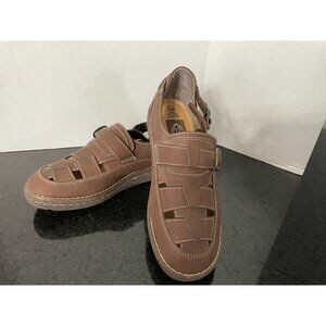 Original Rugged Outback Women's Size 6.5 Wide Width Leather Shoes
